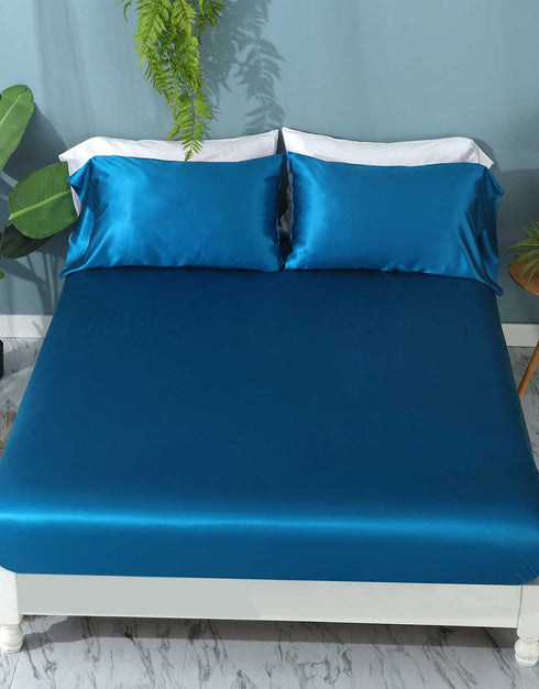 19 Momme Silk Fitted Sheet (1 pcs) (T)